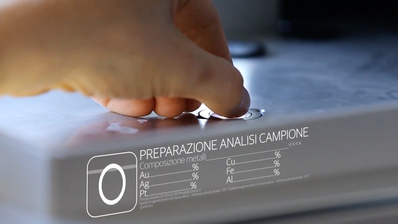 Preparazione analisi campione